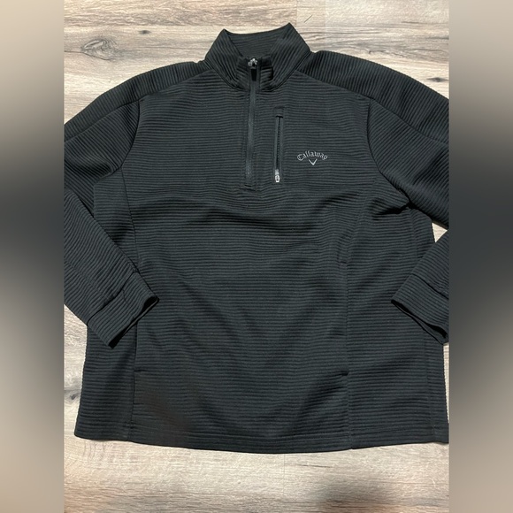 Callaway Other - Men’s Callaway Black Quarter-Zip Pullover- small